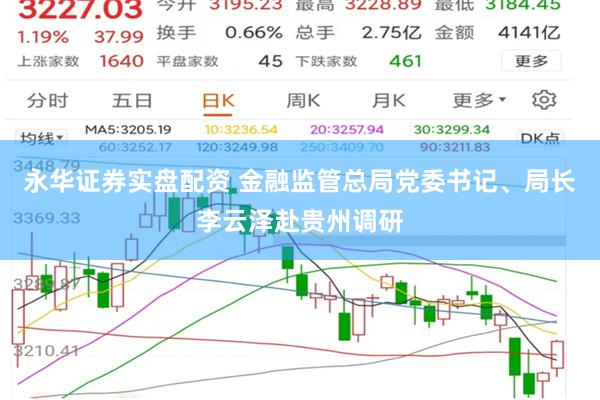 永华证券实盘配资 金融监管总局党委书记、局长李云泽赴贵州调研