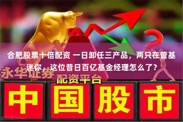 合肥股票十倍配资 一日卸任三产品，两只在管基迷你，这位昔日百亿基金经理怎么了？