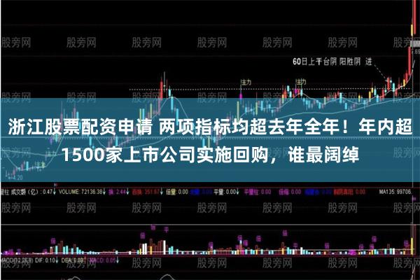 浙江股票配资申请 两项指标均超去年全年！年内超1500家上市公司实施回购，谁最阔绰