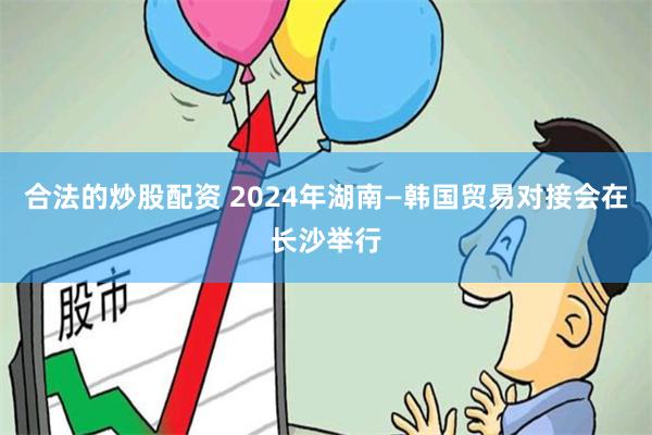 合法的炒股配资 2024年湖南—韩国贸易对接会在长沙举行