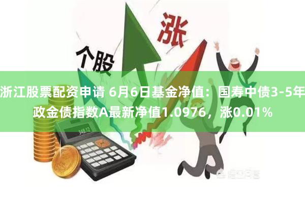 浙江股票配资申请 6月6日基金净值：国寿中债3-5年政金债指数A最新净值1.0976，涨0.01%