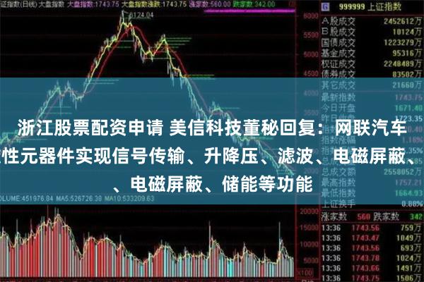 浙江股票配资申请 美信科技董秘回复：网联汽车需要通过磁性元器件实现信号传输、升降压、滤波、电磁屏蔽、储能等功能