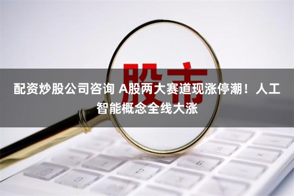 配资炒股公司咨询 A股两大赛道现涨停潮！人工智能概念全线大涨